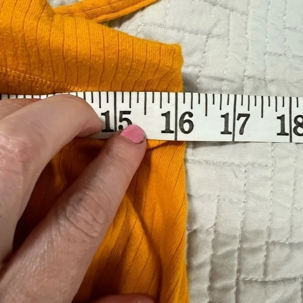 Free People Marissa Ribbed Bodysuit
Tangerine Orange XS - Picture 7 of 10